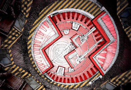 The Pit (marker on paper / photoshop)