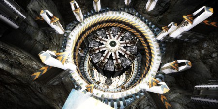 Environment for iOS FPP game [Softimage / Photoshop]